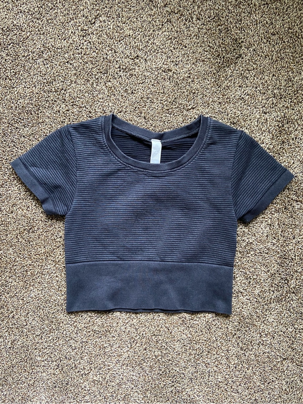 Offline by Aerie Dark Grey Crop Top XS